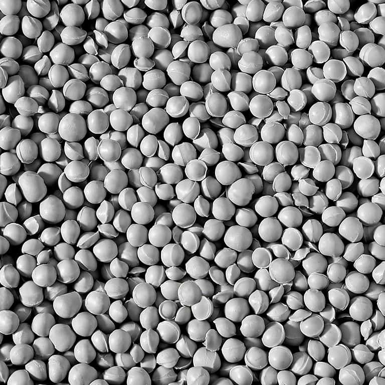 extrusion poliestileno gris
